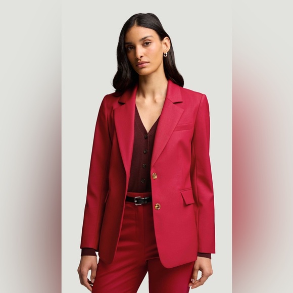 Argent Two Button Blazer - Picture 2 of 6